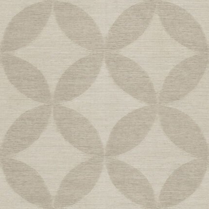 Quatrefoil - Vintage Taupe | Browns and Taupes Geometrics Wallpaper for Office, Accent Wall, and Kitchen