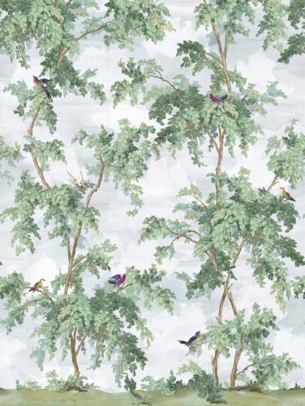 Suffolk Lane Mural - Winter