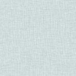 Aegina Faux Linen - Blue Mist | Blues Textures Wallpaper for Powder Room, Nursery, and Hallway