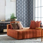 Carina - Island Night | Navys Trees and Leaves Wallpaper for Powder Room, Living Room, and Entryway