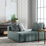 Carina - Cloud 9 | Grays Trees and Leaves Wallpaper for Nursery, Office, and Kitchen