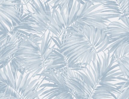 Cordelia - Dream Blue Mixed Wallpaper ln40702