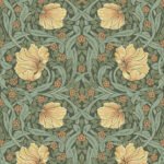 Pimpernel - Spring Crop | Multicolors Florals, Botanicals and Tropicals Wallpaper for Accent Wall, Dining Room, and Bedroom