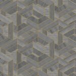 Linnea - Graphite Dust | Grays Textures Wallpaper for Hallway, Accent Wall, and Bedroom