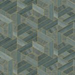 Linnea - Celeste | Aquas and Teals Textures Wallpaper for Dining Room, Bedroom, and Powder Room