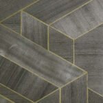 Linnea - Mountain | Grays Textures Wallpaper for Dining Room, Powder Room, and Living Room