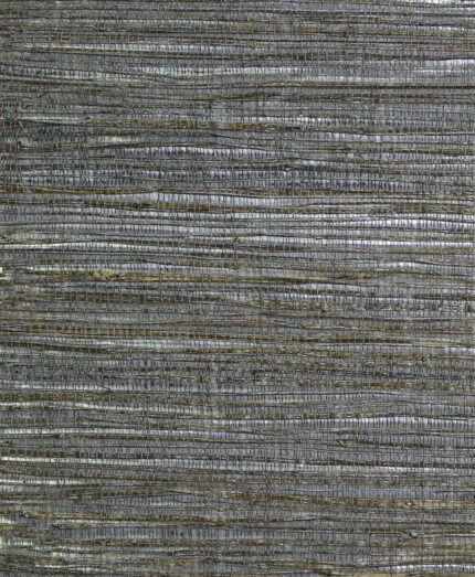 Roark Flax - Shadow | Silvers and Pewters Textures Wallpaper for Bedroom, Half Bath, and Nursery