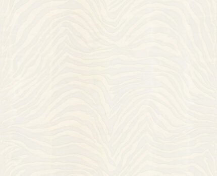 Zebra Dolce - Giada | Whites and Off Whites Animals, Birds and Insects Wallpaper for Nursery, Powder Room, and Office