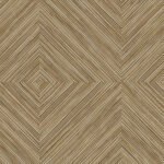 Naturale - Flax | Warm Neutrals and Beiges Geometrics Wallpaper for Office, Accent Wall, and Kitchen