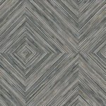 Naturale - Iron | Grays Geometrics Wallpaper for Office, Accent Wall, and Kitchen