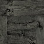 Mogano - Charcoal | Blacks Farmhouse Wallpaper for Accent Wall, Half Bath, and Kitchen