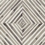 Havana Diamond Sisal - Stone | Grays Geometrics Wallpaper for Office, Accent Wall, and Half Bath