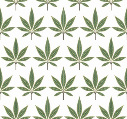 Bicton - Zen | Greens Trees and Leaves Wallpaper for Kitchen, Office, and Accent Wall