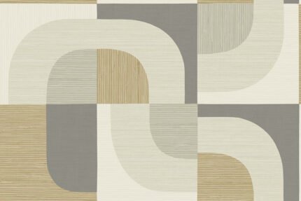 Tampere 27 - Suite | Cool Neutrals Geometrics Wallpaper for Office, Accent Wall, and Living Room