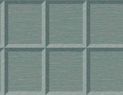 Oulu 27 - Leaf | Greens Geometrics Wallpaper for Office, Accent Wall, and Powder Room