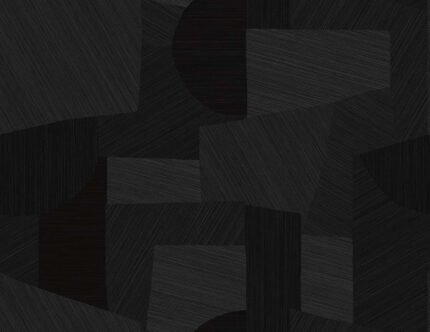 Lahti 27 - Contrasto | Blacks Geometrics Wallpaper for Office, Accent Wall, and Powder Room