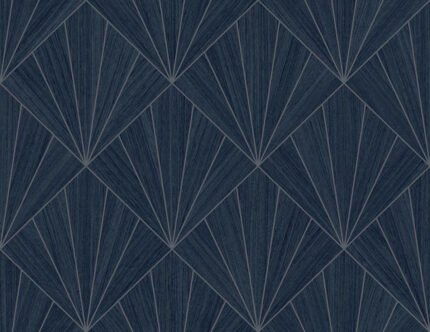 Mikkeli 27 - Ink Wash | Blues Architecturals Wallpaper for Powder Room, Entryway, and Hallway