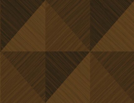 Kerava 27 - Bronze | Browns and Taupes Geometrics Wallpaper for Office, Accent Wall, and Powder Room