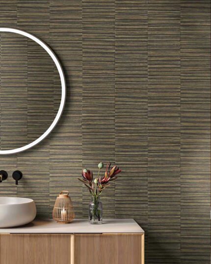 Forssa 27 - Roasted Beans | Browns and Taupes Textures Wallpaper for Accent Wall, Dining Room, and Bedroom