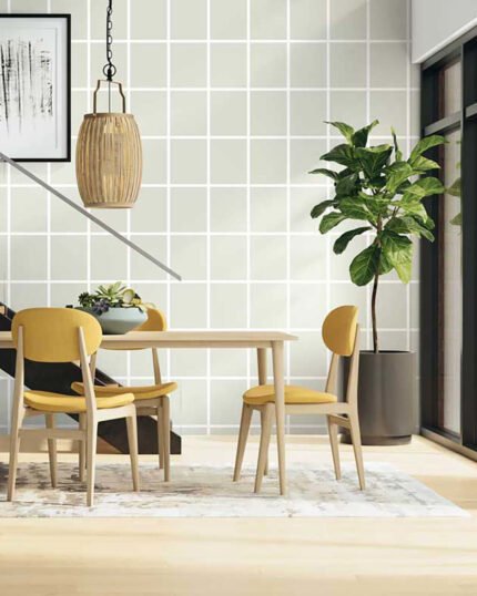 Arvandor - Sable | Warm Neutrals and Beiges Geometrics Wallpaper for Office, Accent Wall, and Hallway