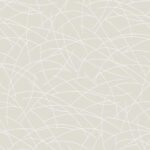Tenebria - Almond Milk | Warm Neutrals and Beiges Small Prints Wallpaper for Dining Room, Entryway, and Half Bath