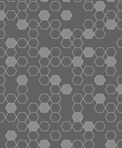 Nyx - Pigeon | Grays Geometrics Wallpaper for Office, Accent Wall, and Powder Room