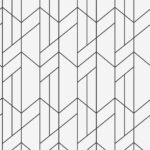 Mun - Sandy | Whites and Off Whites Geometrics Wallpaper for Office, Accent Wall, and Kitchen