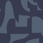 Shangri - Cadet | Navys Geometrics Wallpaper for Office, Accent Wall, and Bedroom