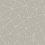 Helike - Macadamia | Warm Neutrals and Beiges Geometrics Wallpaper for Office, Accent Wall, and Hallway