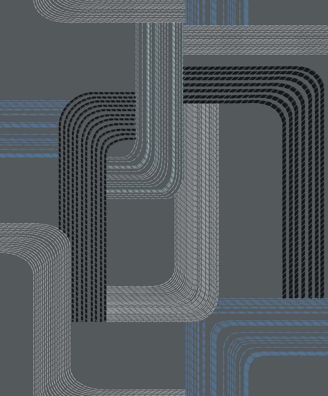 0089242_pompeii-heather Pompeii - Heather | Grays Geometrics Wallpaper for Office, Accent Wall, and Half Bath - Image 1