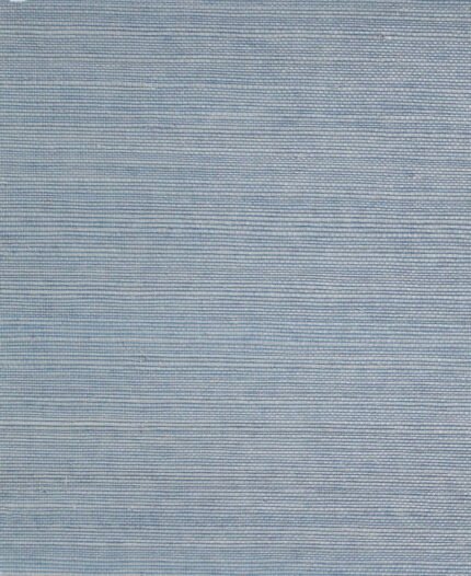 Lillian August Sisal - Blue Gray | Blues Textures Wallpaper for Hallway, Kitchen, and Entryway