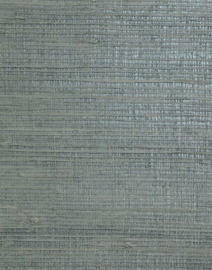 Lillian August Grasscloth - Silvery Aqua Lillian August Natural Textured Wallcoverings Wallpaper ln50014