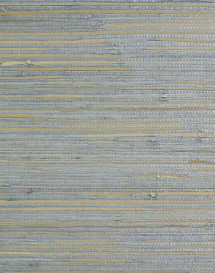 Lillian August Grasscloth - Island Blue | Blues Textures Wallpaper for Dining Room, Accent Wall, and Bedroom