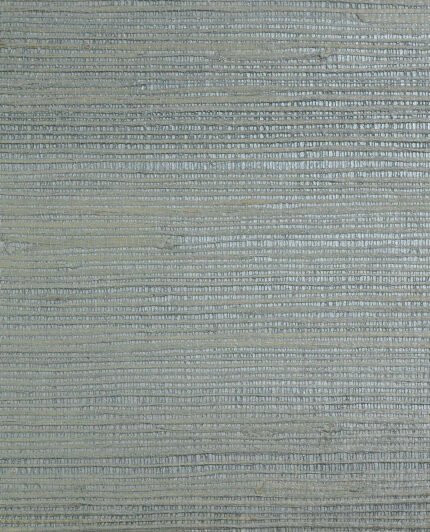 Lillian August Sisal - Crystal | Silvers and Pewters Textures Wallpaper for Powder Room, Kitchen, and Office