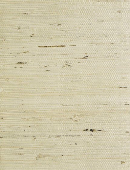 Lillian August Grasscloth - Summer White | Warm Neutrals and Beiges Textures Wallpaper for Accent Wall, Kitchen, and Entryway