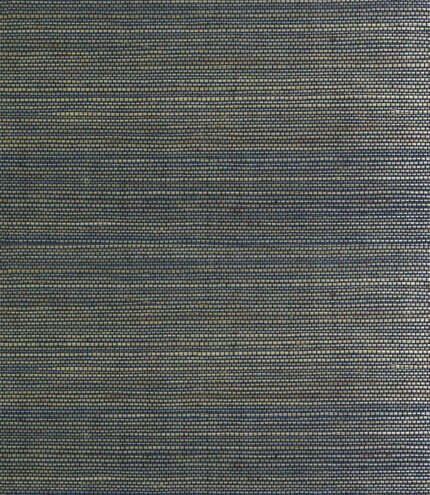 Lillian August Sisal - Black Neutral | Blues Textures Wallpaper for Nursery, Half Bath, and Living Room