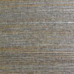 Lillian August Grasscloth - Multi Silver | Silvers and Pewters Textures Wallpaper for Accent Wall, Nursery, and Half Bath