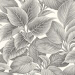 Wasilla - Alaskan Grey | Grays Trees and Leaves Wallpaper for Hallway, Half Bath, and Bedroom