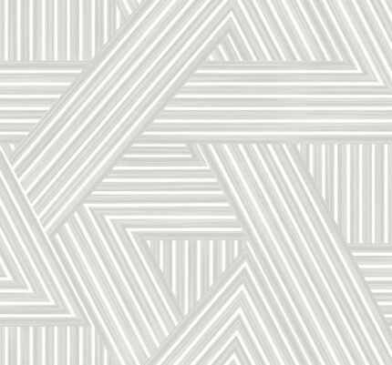 Nome - Winter | Grays Geometrics Wallpaper for Office, Accent Wall, and Dining Room
