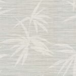 Emberfall - Fog | Cool Neutrals Asian and Chinoiseries Wallpaper for Nursery, Kitchen, and Accent Wall