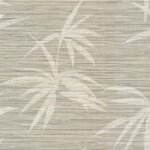 Emberfall - Peace Of Mind | Warm Neutrals and Beiges Asian and Chinoiseries Wallpaper for Half Bath, Living Room, and Powder Room