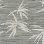 Emberfall - Silver Mine | Grays Asian and Chinoiseries Wallpaper for Nursery, Living Room, and Dining Room