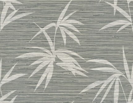 Emberfall - Silver Mine | Grays Asian and Chinoiseries Wallpaper for Nursery, Living Room, and Dining Room
