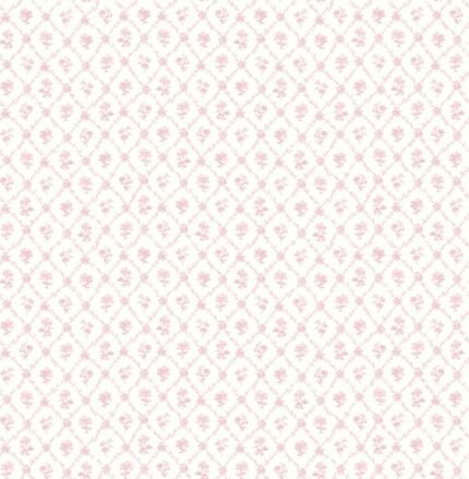 Cossette - Berry Shake | Pinks Small Prints Wallpaper for Accent Wall, Entryway, and Kitchen