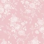 Seraphina - Candy | Pinks Florals, Botanicals and Tropicals Wallpaper for Nursery, Entryway, and Dining Room