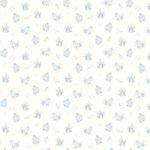 Annette - Robin's Egg | Blues Small Prints Wallpaper for Nursery, Office, and Kitchen