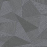 Sharkey - Raw Iron | Grays Geometrics Wallpaper for Office, Accent Wall, and Dining Room