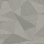 Sharkey - Mushroom Gray | Grays Geometrics Wallpaper for Office, Accent Wall, and Entryway