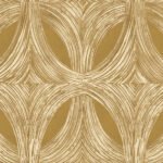 Panola - Dandelion | Yellows Medallions Wallpaper for Office, Accent Wall, and Dining Room