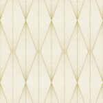 Maris - Oro | Golds Geometrics Wallpaper for Office, Accent Wall, and Half Bath